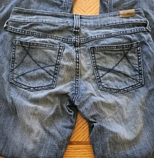 Ariat Jeans Womens 29S Blue Denim Wide Leg Trouser Normcore Ladies