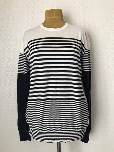 Women Etro Sweater White Cotton XL