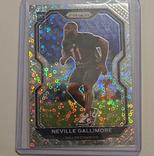 Panini 2020 Prizm Neville Gallimore Rookie Disco Prizm #338 Cowboys Football