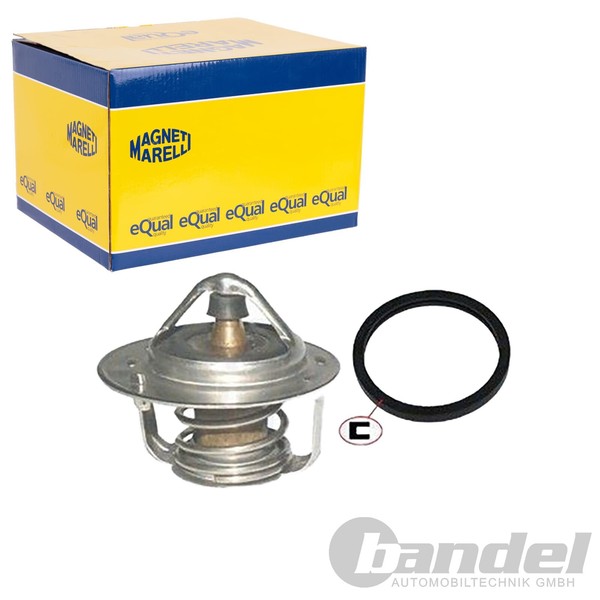 Magneti Marelli Thermostat 82°C Mit Dichtung Passend FüR Mitsubishi Colt Lancer-image