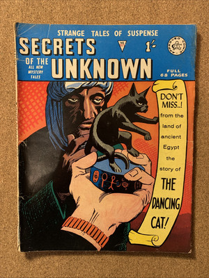 Secrets Of The Unknown #101 FN  Steve Ditko  Mystery reprints Alan Class 1960s