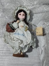 VTG Collector Doll Brinn's 1986 Handmade In Korea - Sapphire Morning Glory