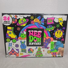 2026 NeeDoh Christmas Advent Calendar 24 Days Of Surprise Authentic Squishy Toy