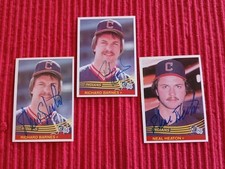 RARE! 1984 Donruss #608 Richard Barnes / #373 Neal Heaton 3 CARD LOT AUTOGRAPHED RARE! 1984 Donruss #608 Richard Barnes / #373 Neal Heaton 3 CARD LOT AUTOGRAPHED