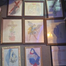 St. Tammany Nine Prison Paños: 9 Louisiana Handkerchief Drawings 1996-98 