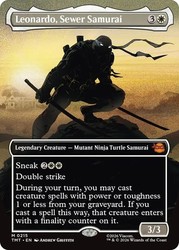 Leonardo, Sewer Samurai (Borderless) - Teenage Mutant Ninja Turtles