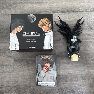🔥 TOKYOPOP Death Note Complete Box Manga Boxset 13 Bände hochwertige Figur