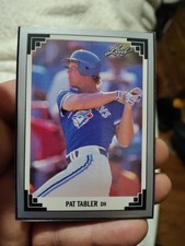1991 Leaf Pat Tabler #443