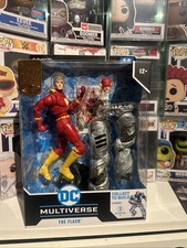 McFarlane Gold Label The Flash Flashpoint Cyborg BAF Target Exclusive