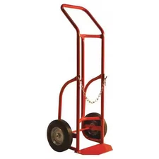 MILWAUKEE HAND TRUCKS DC40763 Delivery Cylinder Truck, 10", Solid Tire