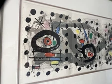 JOAN MIRO - SOLAR BIRD, LUNAR BIRD, SPARKS, 1967 - William Weston Provenance