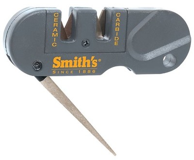 NEW SMITH'S POCKET PAL PP1 Multifunction Knife Sharpener Diamond Rod Serrated