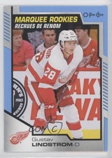 2020-21 O-Pee-Chee Marquee Rookies Blue Border Gustav Lindstrom #513 04h3