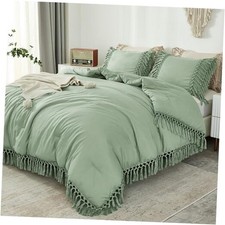 Comforter Set California King, 3 Pieces California King 104"x96" Sage Green