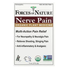 Nerve Pain, Organic Plant Medicine, 0.37 fl oz (11 ml)