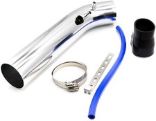 3 76mm Universal Cold Air Intake Pipe Kit Aluminum Tube With Clamps