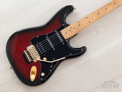 1988 Fender Pro Feel Stratocaster STR75 SSH w/ Floyd Rose, Japan