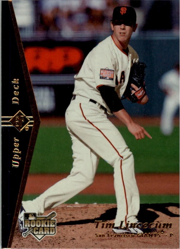 Upper Deck Tim Lincecum Original Baseball Sports Trading Cards for