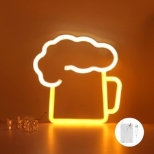 LED Leuchtreklame Bier LED Neonlicht Zeichen Licht Neonlicht 3D Wanddeko