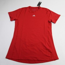 adidas Short Sleeve Shirt Men's Red New with Tags M