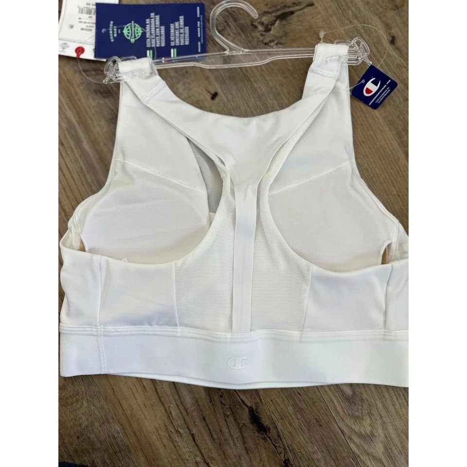 Champion Sports Bra M Absolute Eco Shape Double Dry Racerback Pullover Maximum - Image 4 of 4