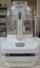 KitchenAid Chef's Chopper KFC3100 White Food Processor 3 Cup Size Small