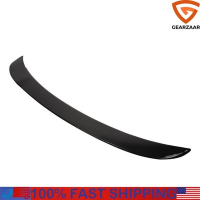 Gurney Flap Rear Wing For Dodge Charger 2015-2023 SRT Scat Pack Gloss Black ABS