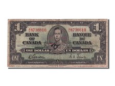 [#12392] Banknote, Canada, 1 Dollar, 1937, 1937-01-02, VF