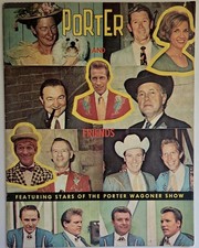 Porter Wagoner & Friends 1960s TV Show Stars Country Western Nashville Book VTG