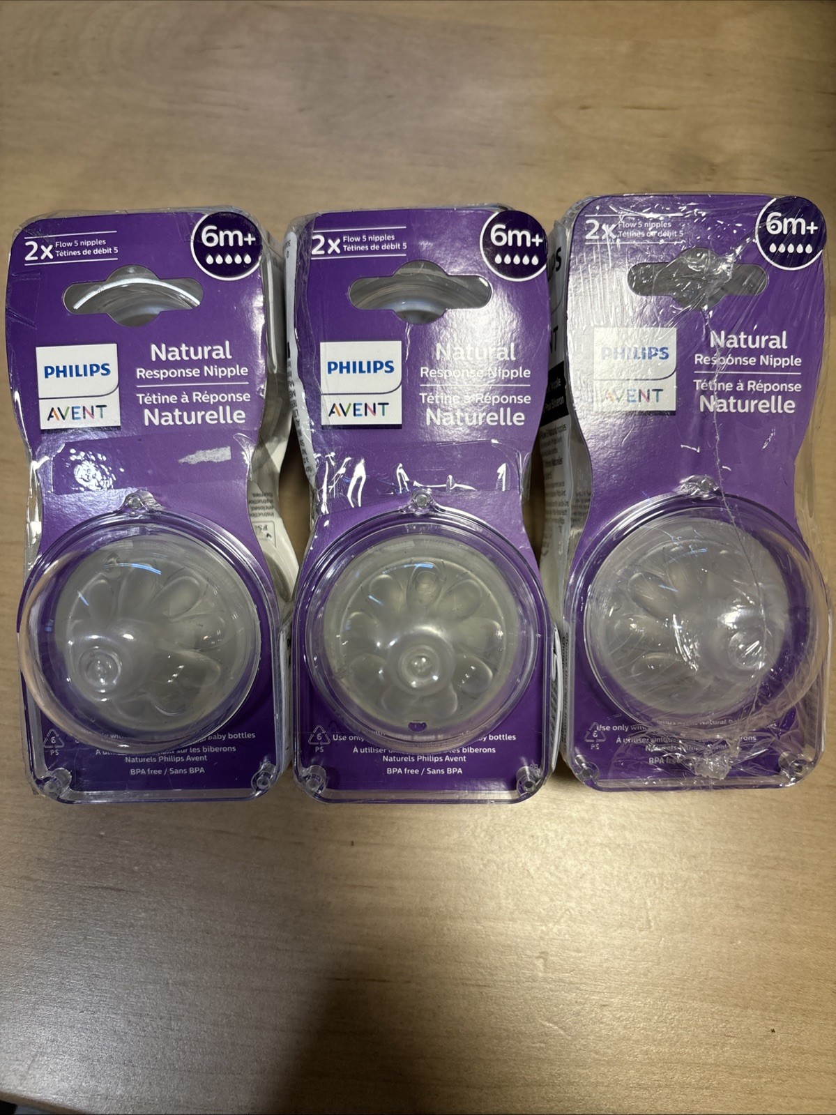 PHILIPS AVENT NATURAL RESPONSE NIPPLE 6M+ ( 12 PACK )