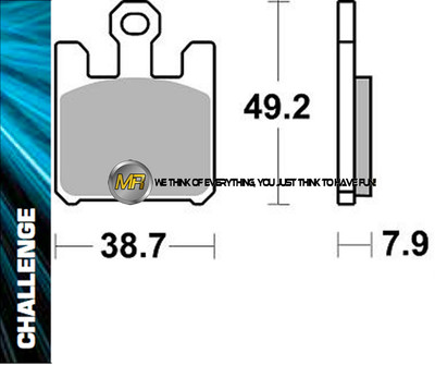 FOR KAWASAKI ZX-10R 1000 2004 04 FRONT SINTERED BRAKE PADS BRAKING METAL
