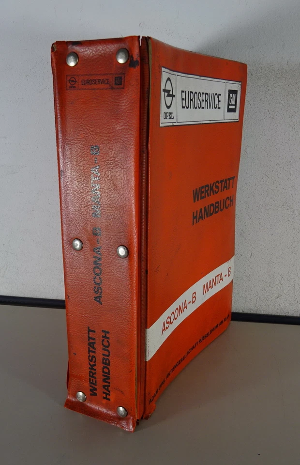 Manual de Taller Opel Ascona B / Manta B Stand 08/1975 - Original - Imagen 2 de 4