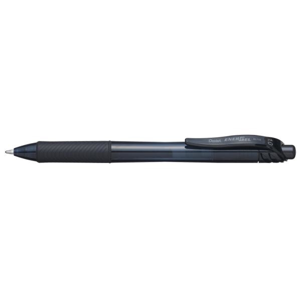 Pentel Energel X 1.0 Penna retrattile a clip Nero 1 pezzo(i)