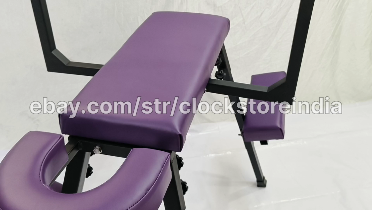Banc de fessée en bois fait main - Banc de bondage réglable, meubles sexuels BDSM, équipement de salle de jeux fétichiste - Canada
