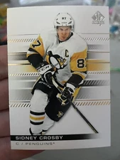 2019-20 SP Authentic #51 Sidney Crosby Pittsburgh Penguins
