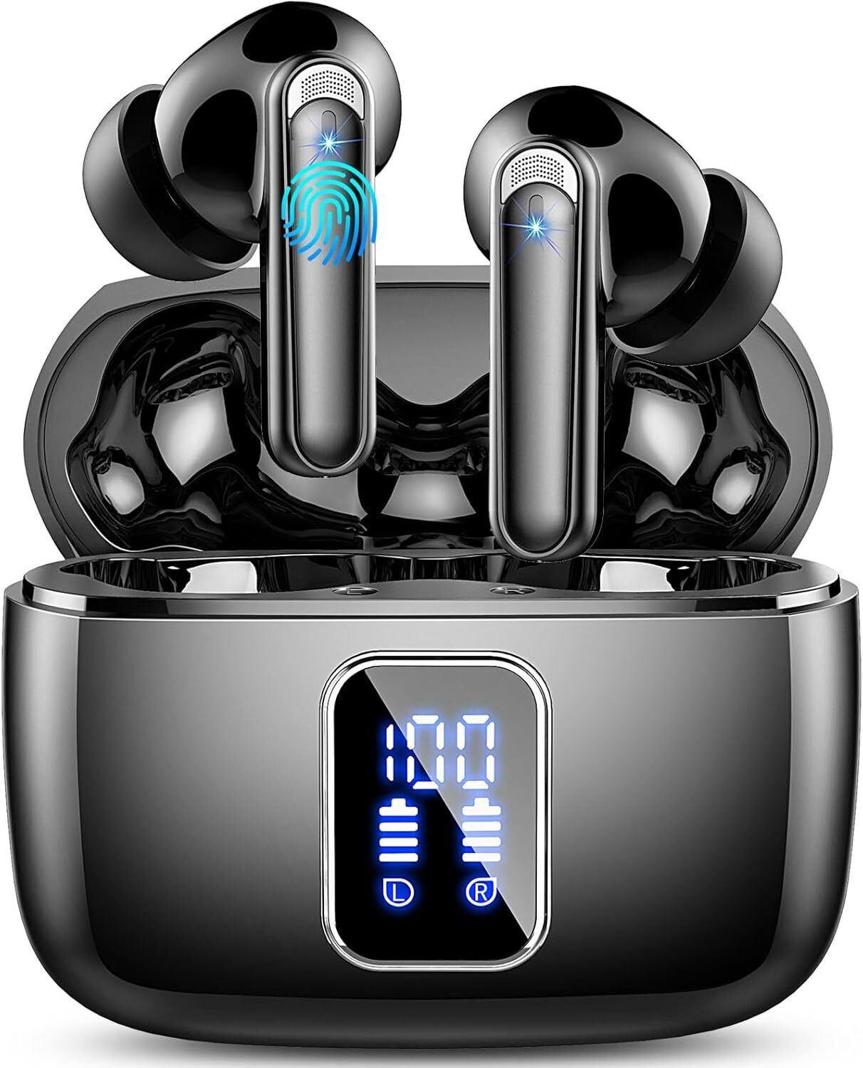 Wireless Earbuds with Bluetooth 5.3 for Crystal Clear Sound and Secure Fit