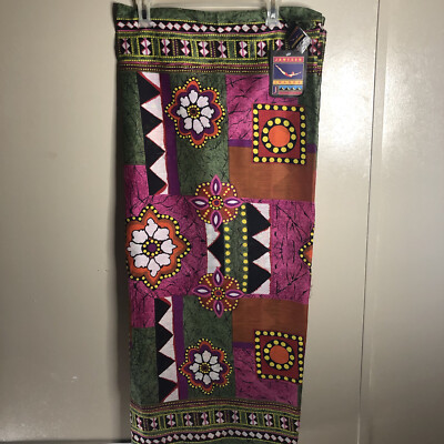 JantzenCotton Beach Sarong Print Body Wrap Cover Up Pareo Gift ForHer