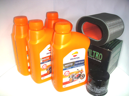 Kit Inspección Aceite REPSOL Sintético 10W-40 Honda NT V Deauville ABS 700