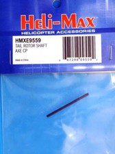 Heli-Max HMXE9559 Tail Rotor Shaft Axe CP modeling