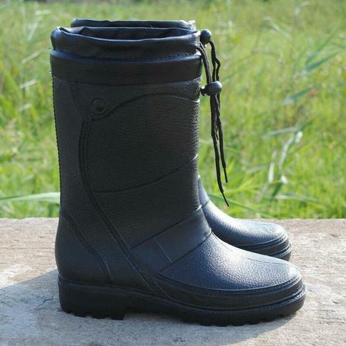 Rain Boots Rubber Waterproof Shoes 