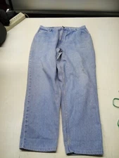 Gitano Womens Jeans Blue Size 18  (34x29) High Rise Tapered Leg Denim Wash