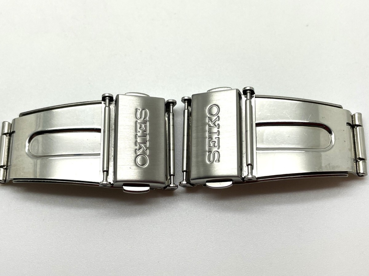 18mm Stainless Steel Seiko Clasp 18mm NEW WATCH PARTS SEIKO 18MM