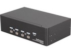 StarTech.com SV431DD2DUA 4-Port Dual KVM Switch with Audio for DVI Computers - B