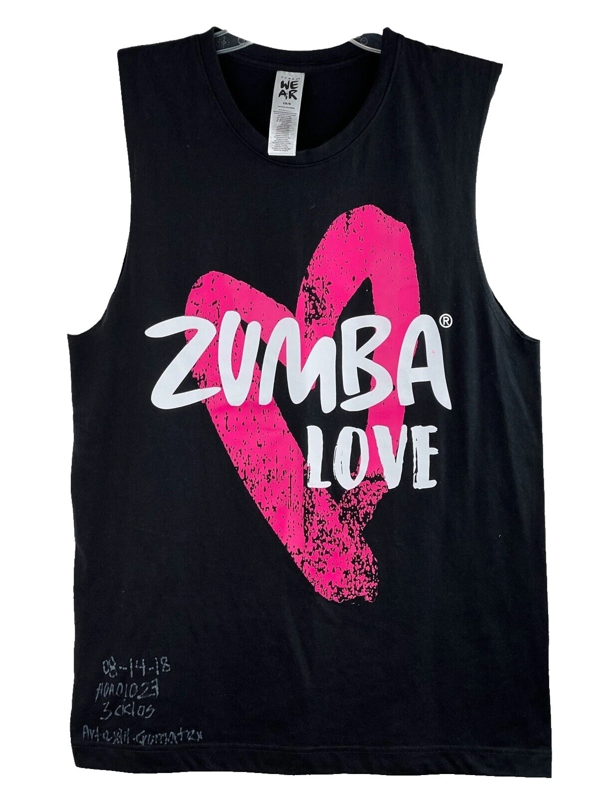 Zumba Multicolor Activewear Tops para mujer