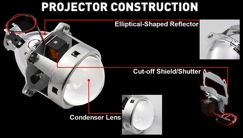 Black HID Projector Headlights W/ LED DRL Set For 2016-2019 Chevy Silverado 1500 - Bild 3 von 16