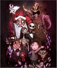 Jack N Cast- Nightmare Before Christmas Mink Faux Fur Throw Blanket Super Soft