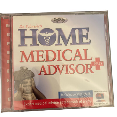 The Learning Company Dr. Schueler's Home Medical Advisor Pro - Windows 3.1 & 95