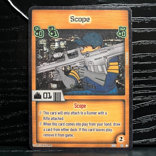 Cyberpunk 2020: CCG - Individual Card Selection (Common, Gear Deck, 2004) #2 - Picture 17 of 24