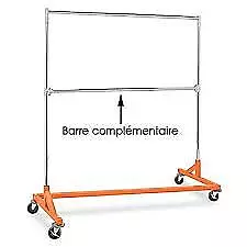 (QTY.4) Add-On Bar for Z-Rack H-2493 (Z Rack not included)