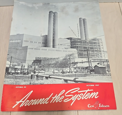 1957 Con Edition Around The System Werbebroschüre Broschüre